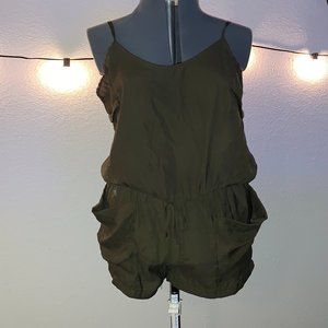 Olive Green Romper